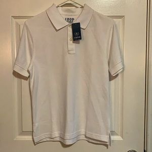 IZOD White Polo Shirt